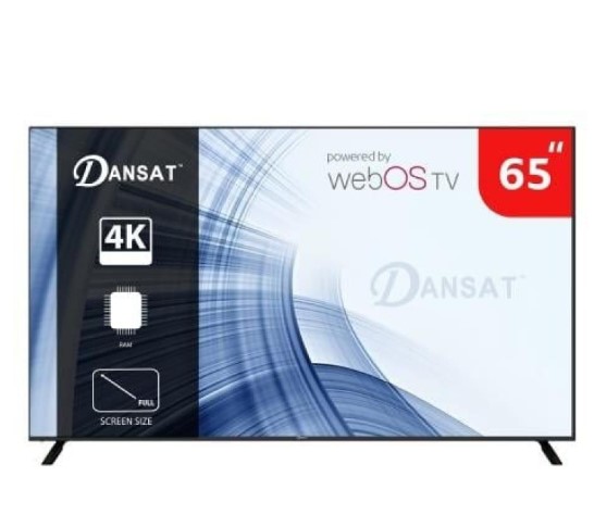  شاشة دانسات 65 بوصة سمارت 4K UHD بنظام webOS  