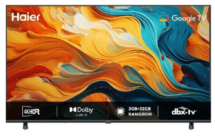  شاشه هاير 75 بوصه سمارت Google TV 