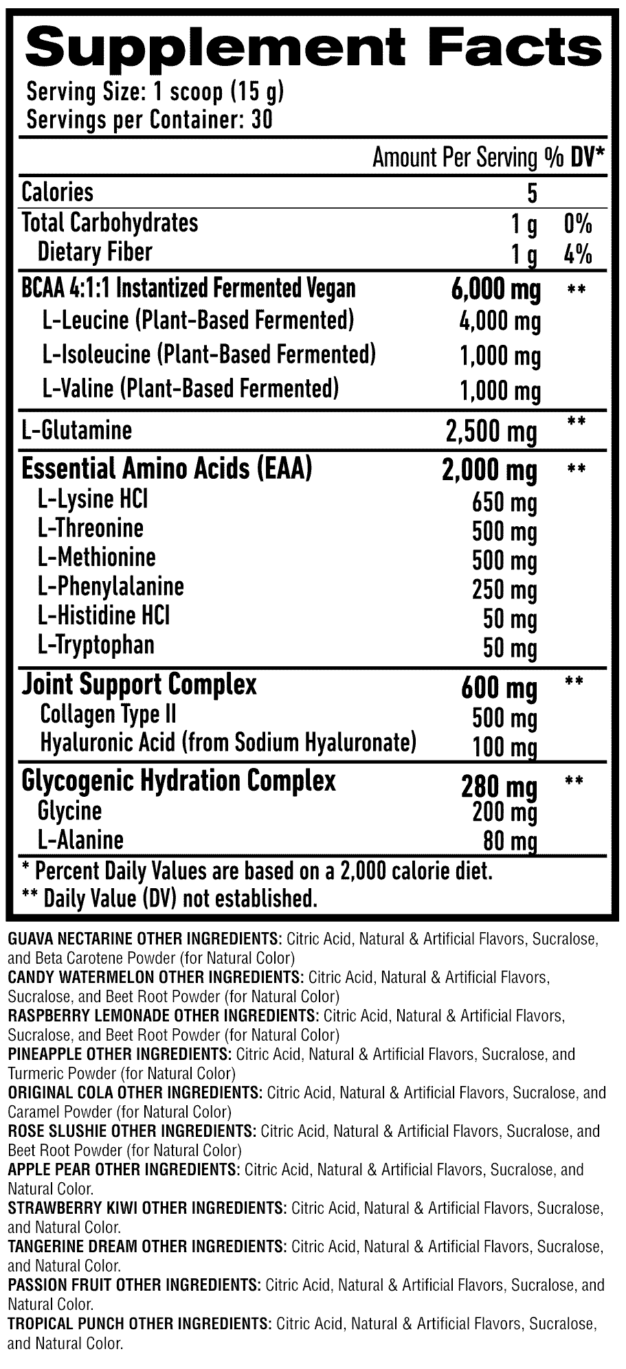  1UP Nutrition - His BCAA's/EAA, Glutamine, Joint Support 