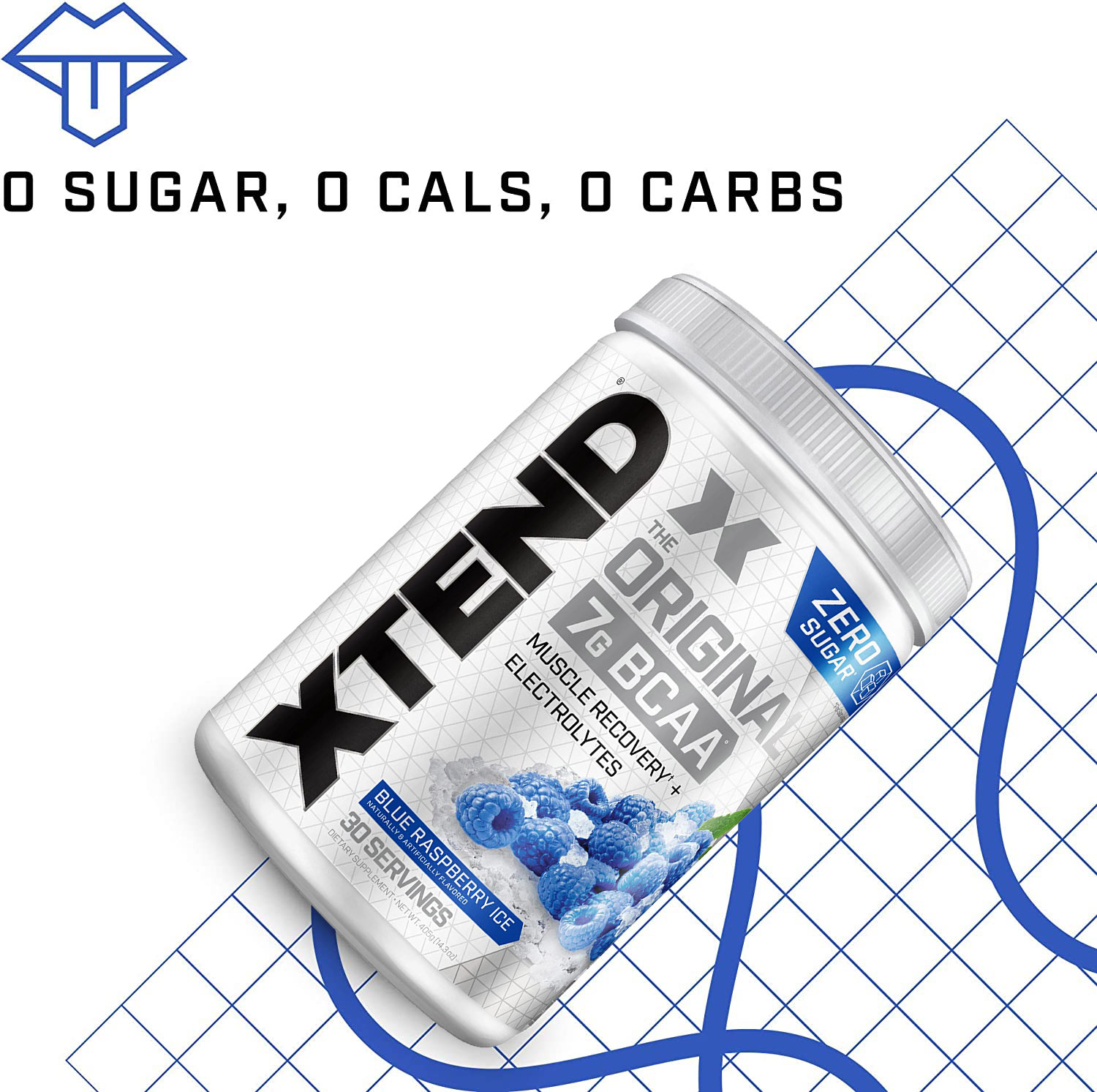  إكستند أوريجينال 7 غ أحماض امينية متفرعة BCAA (30 حصة غذائية) XTEND THE ORIGINAL 7G BCAA 