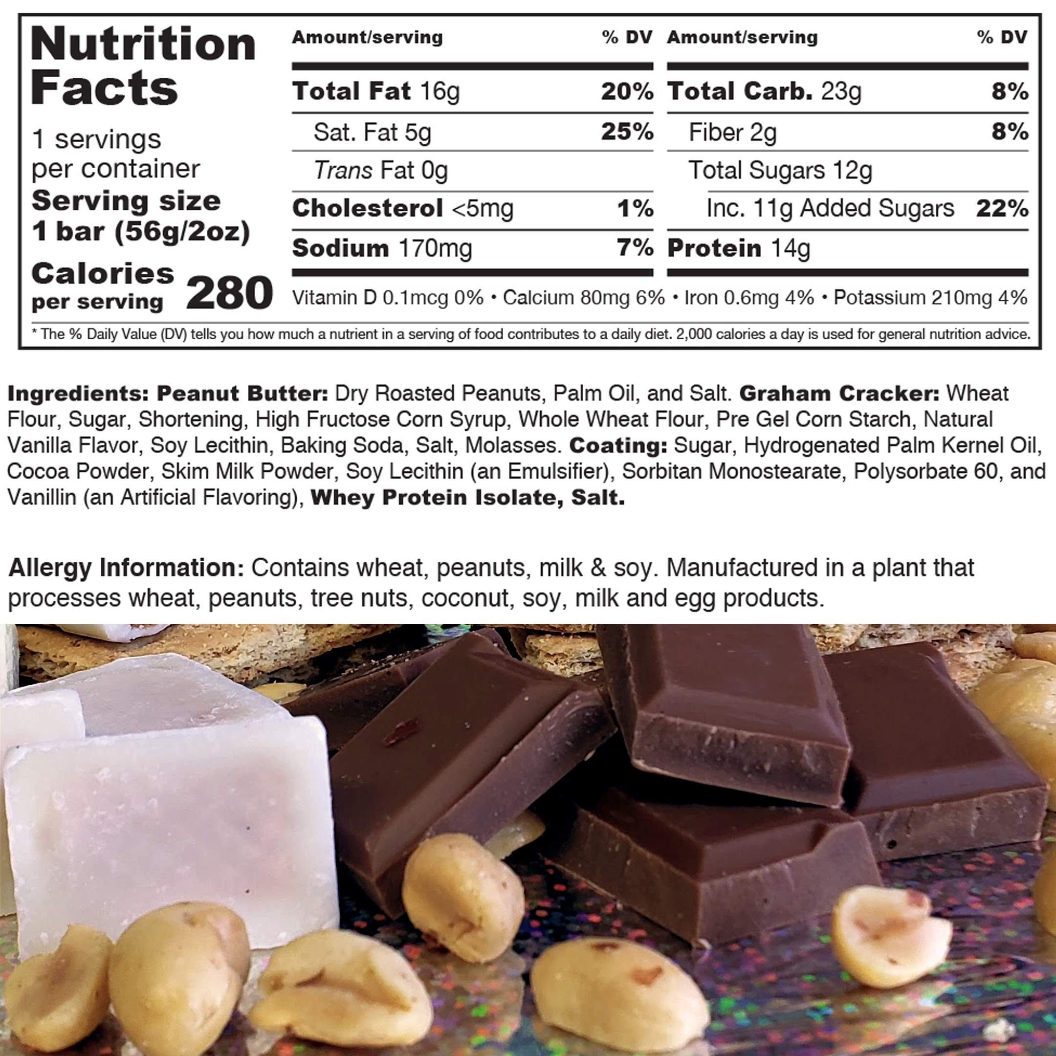 مصل ساندوتش - بروتين بار (12 بار) - Muscle Sandwich Protein Bar 