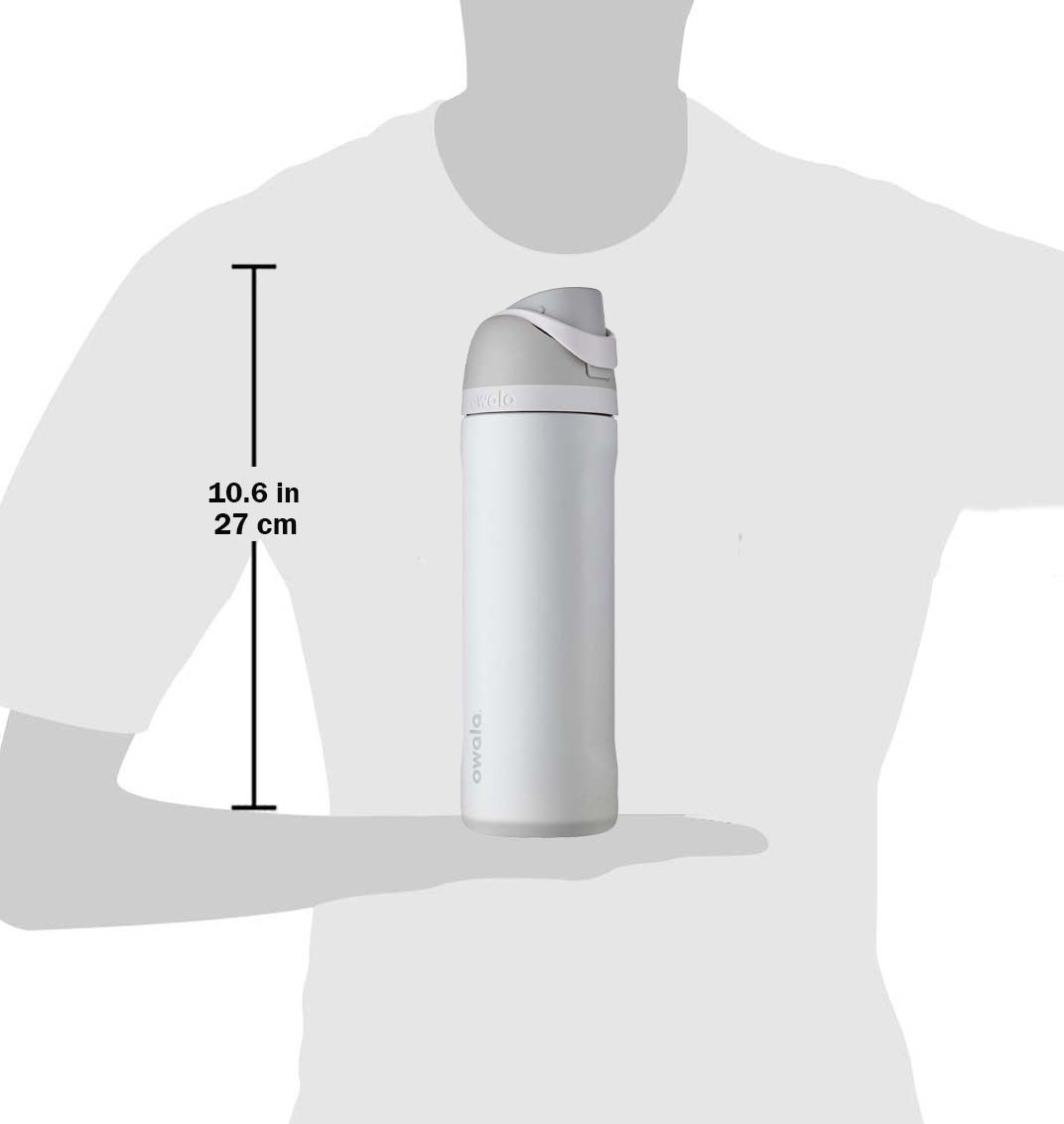  أوالا فري سيب زجاجة مياه ستانلس ستيل المعزول (940 مل) - Owala FreeSip Insulated Stainless Steel Water Bottle 