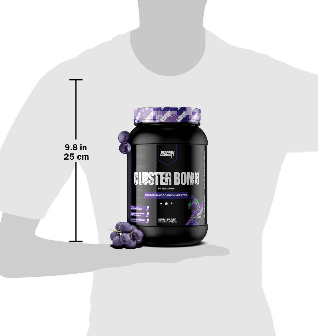  ريدكون 1 - كلاستر بومب كارب Redcon1 Cluster Bomb - Post Workout Carbs 