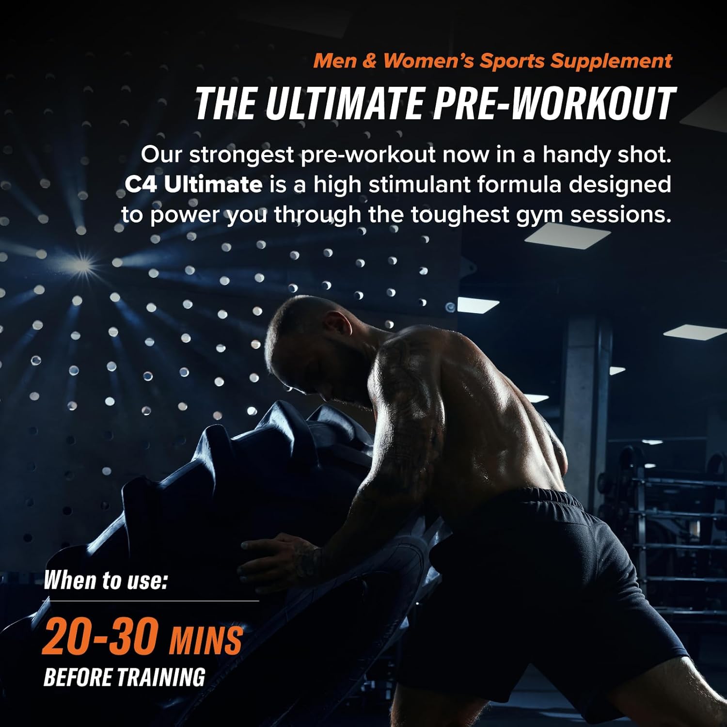  Cellucor - C4 Ultimate Pre-Workout Shot (Pack of 12) 