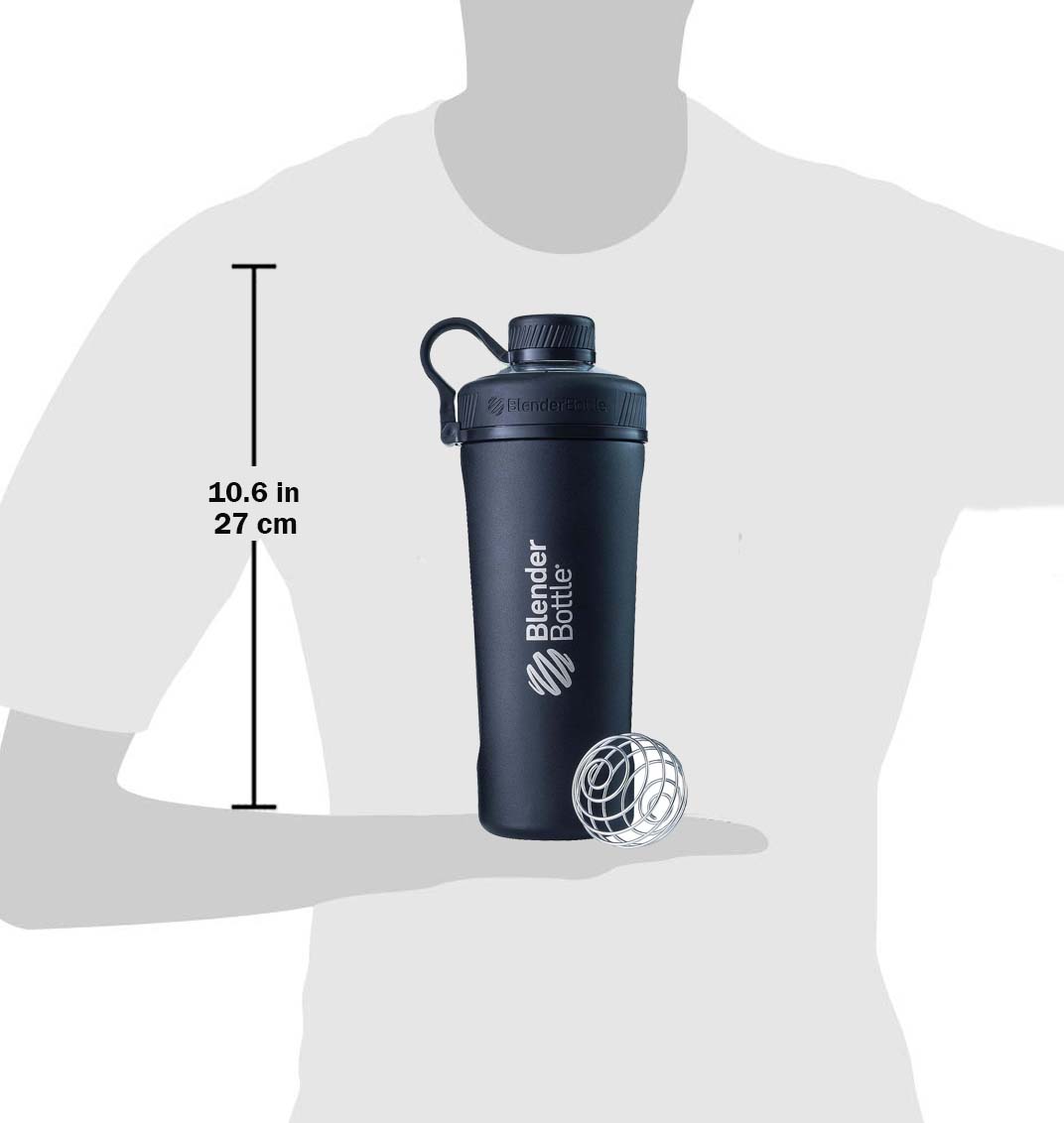  بلندر بوتل شيكر راديان معزول ومقاوم للصدأ (750 مل) - Blender Bottle Radian Insulated Stainless Steel 