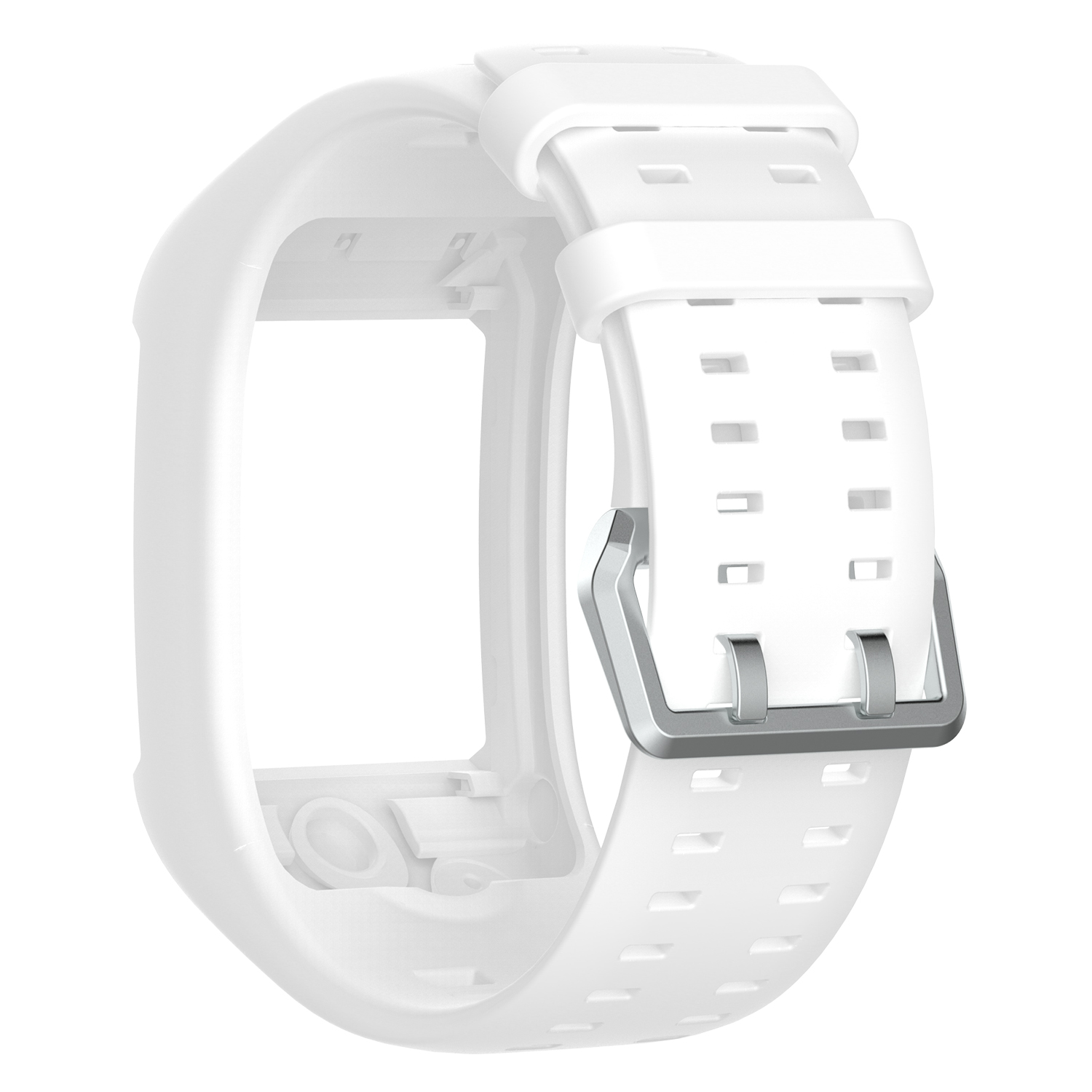  Silicon Band for Polar M600 White 
