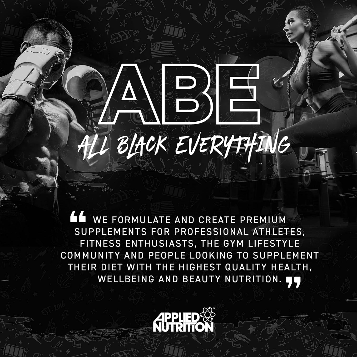  أبلايد نيوتريشن - اي بي اي ماقبل التمرين - Applied Nutrition Sample ABE Pre Workout  