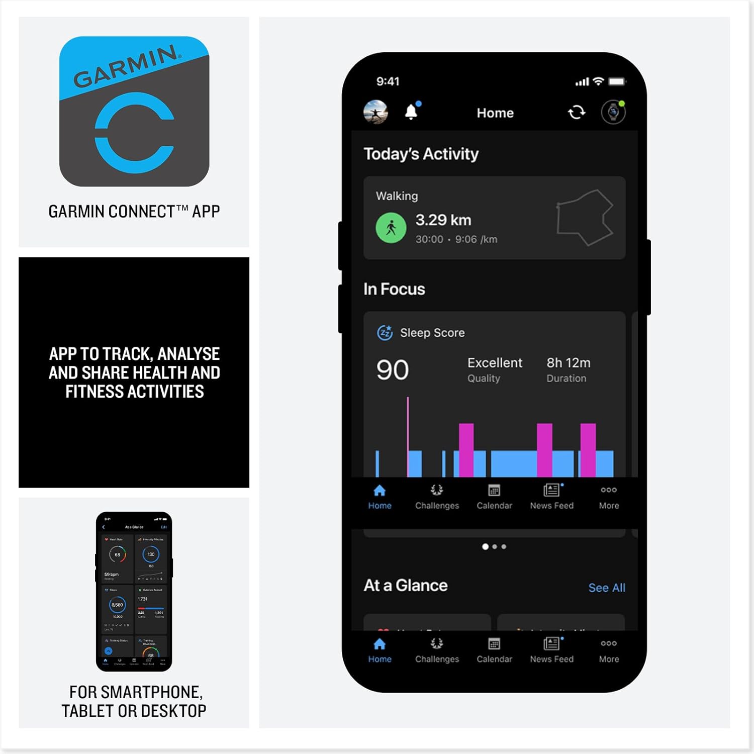  ساعة جارمن الذكية موديل فوريرنر 170 (Garmin Forerunner 170) 