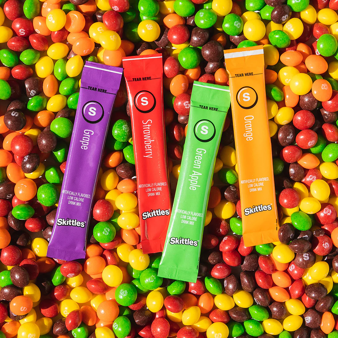  Skittles - Singles to Go Drink Mix (20 sticks) 