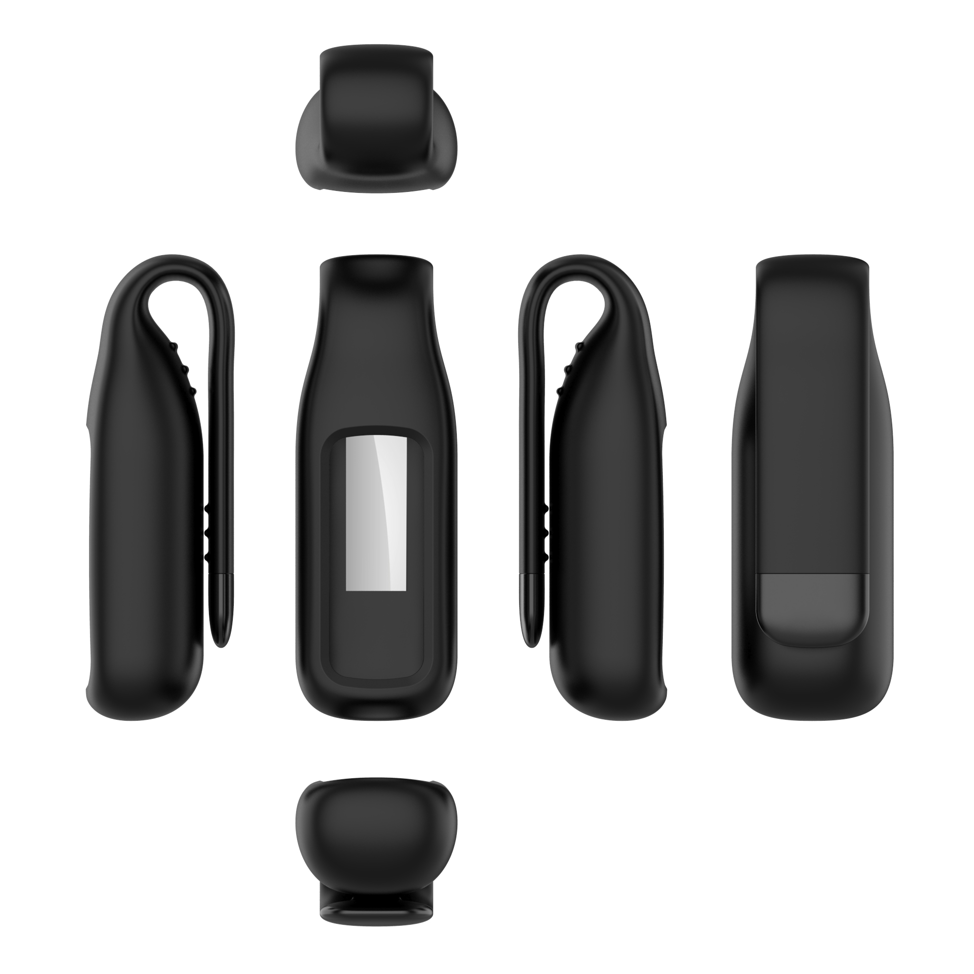  مشبك مثبت لساعة فيتبيت لوكس -Silicone Clip Holder For Fitbit Luxe 