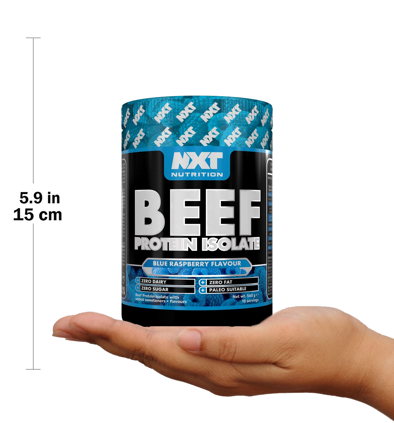 NXT Nutrition Beef Protein Food Supplement Gluten Free 