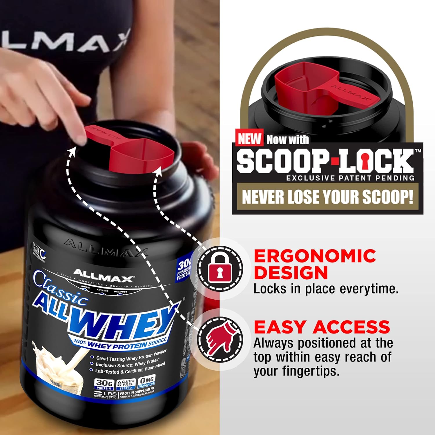  ALLMAX Nutrition - Classic ALLWHEY Protein (2.27 kg) 
