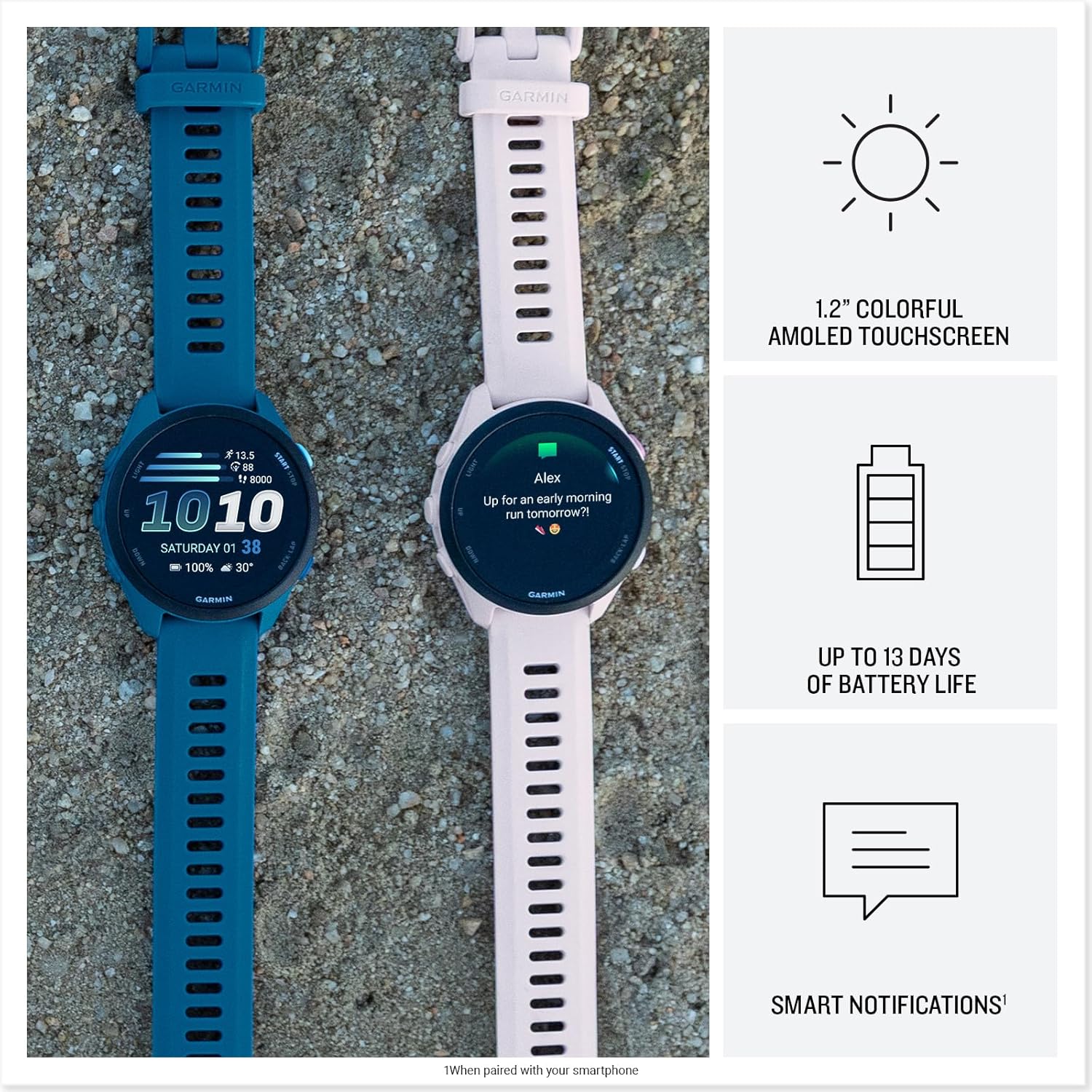 ساعة جارمن الذكية موديل فوريرنر 70 (Garmin Forerunner 70) 