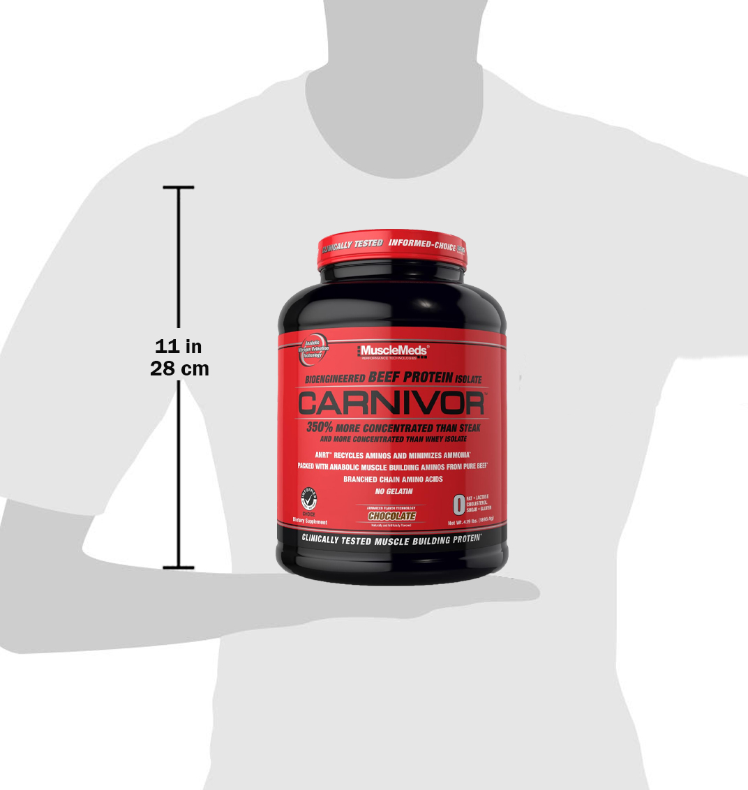  ماسل ميدز  كارنيفور بيف بروتين MuscleMeds Carnivor Beef Protein 