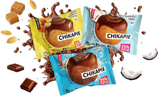  شيكالاب شيكاباي بسكويت عالي البروتين CHIKALAB Chikapie Protein Cookie 