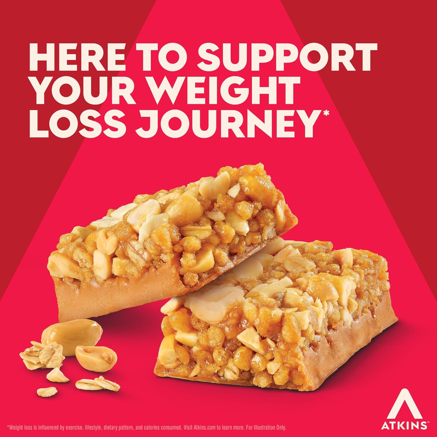  Atkins - Granola Protein Meal Bar 