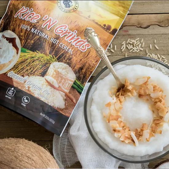  برايد فودز - رايس آند جريندز كريمة الأرز (12 حصة) - Pride Foods Rice N Grinds 