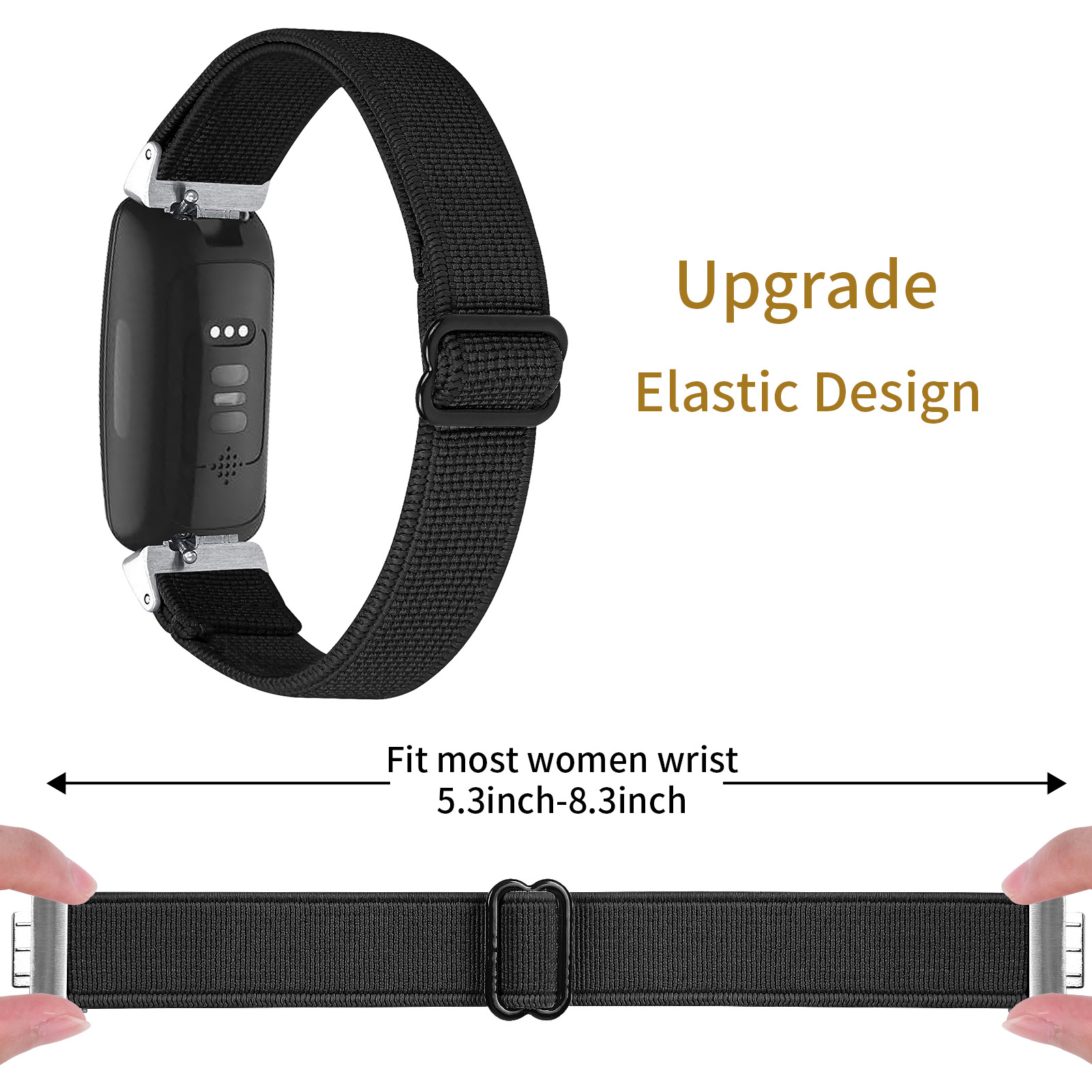  سوار  النايلون لساعة فيتبيت انسباير2 Nylon Bands for Fitbit Inspire2 