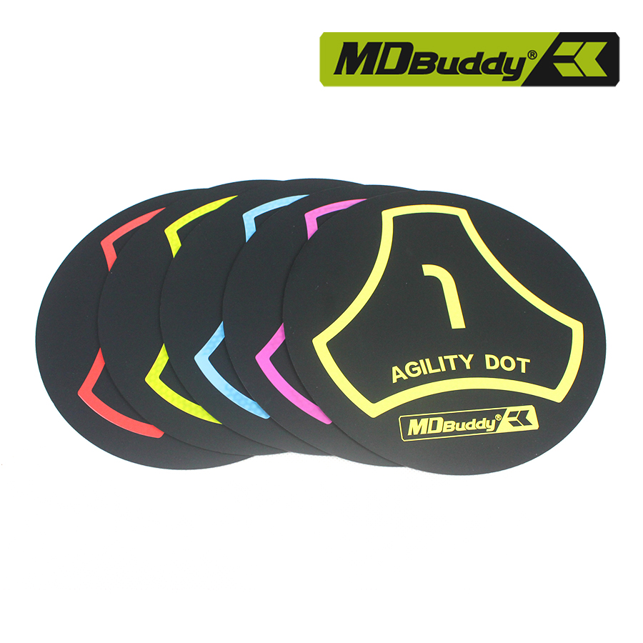  نقاط/أقراص لتمارين خفة الحركة والرشاقة-Agility Dots/Discs MDBuddy 