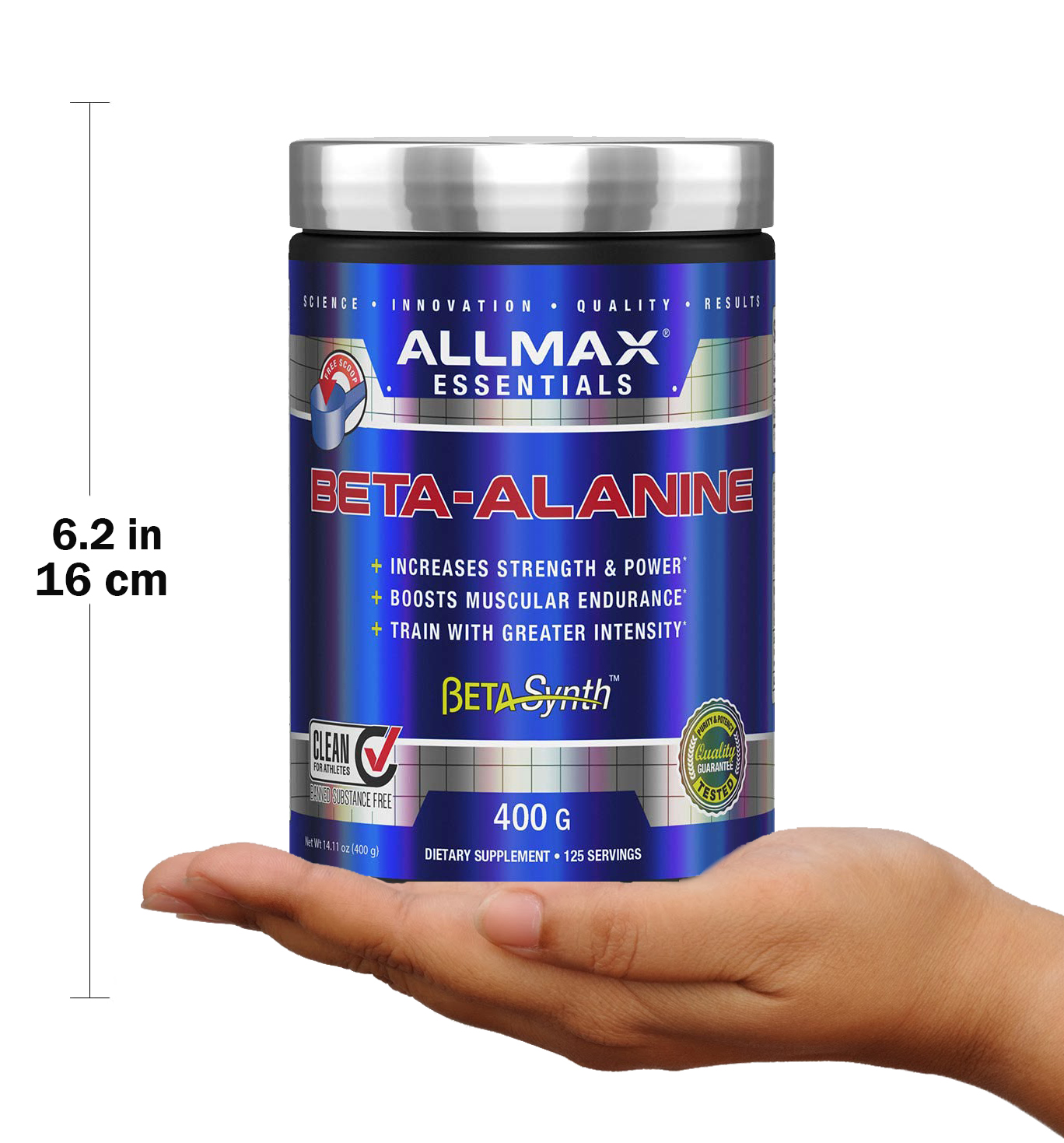  اول ماكس اسينشال بيتا ألنين -ALLMAX Essentials Beta Alanine Powder 