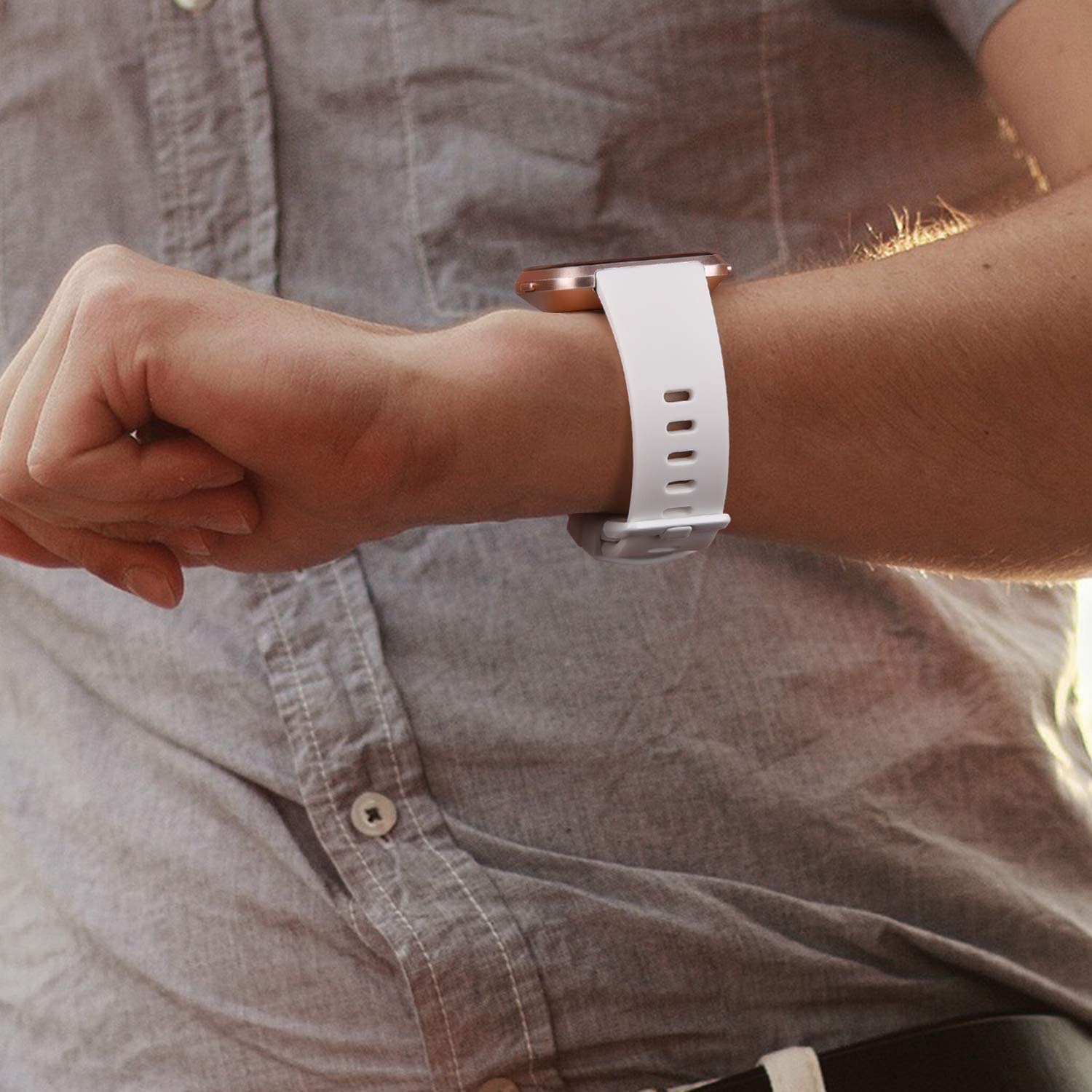  Silicone Replacement Bands for Fitbit Versa  & Versa Lite & Versa 2 