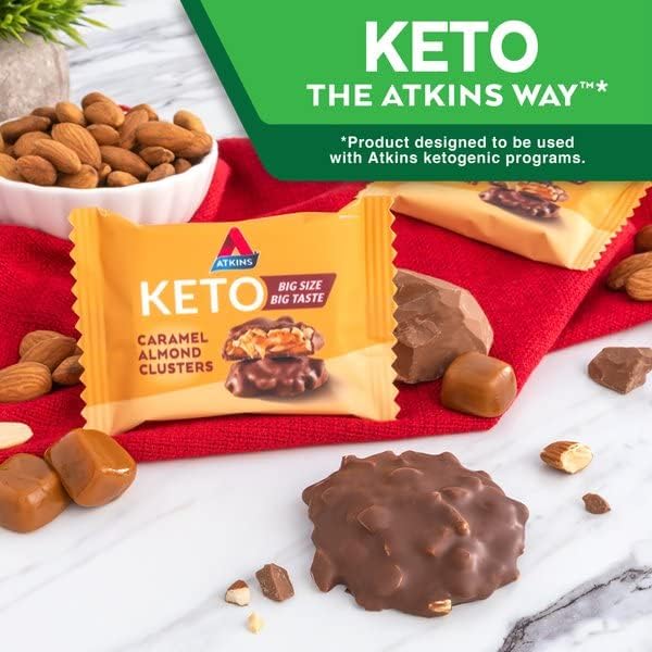  Atkins - Keto Caramel Almond Clusters 