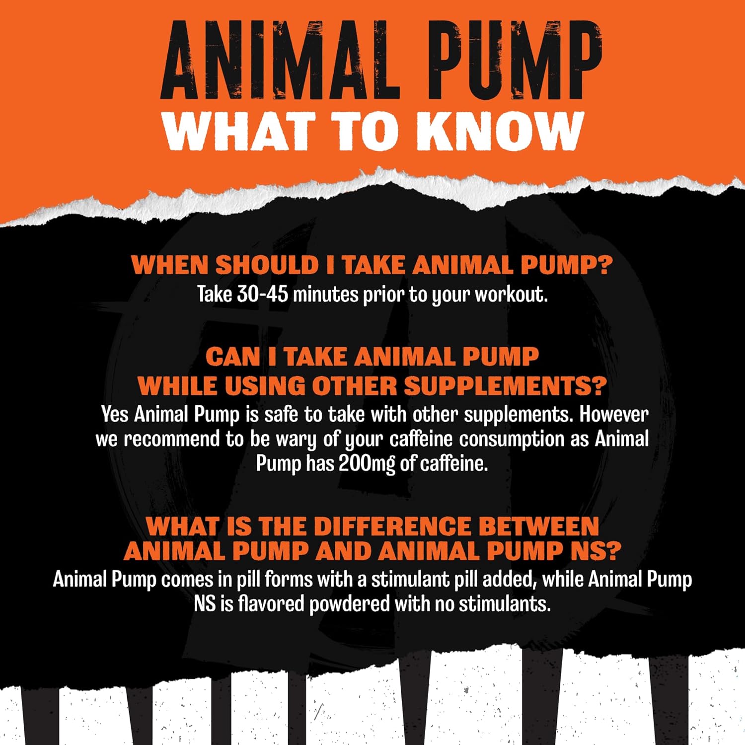  يونيفرسال نيوترشن - كبسولات أنيمال بامب ماقبل التمرين (30 قرص) - Universal Nutrition  Animal Pump pre-workout  
