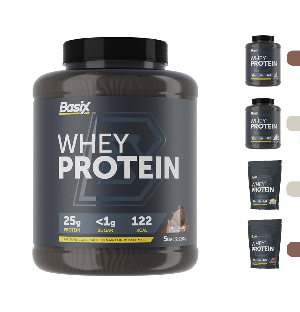  بيسيكس واي بروتين - Basix Muscle Whey Protein 