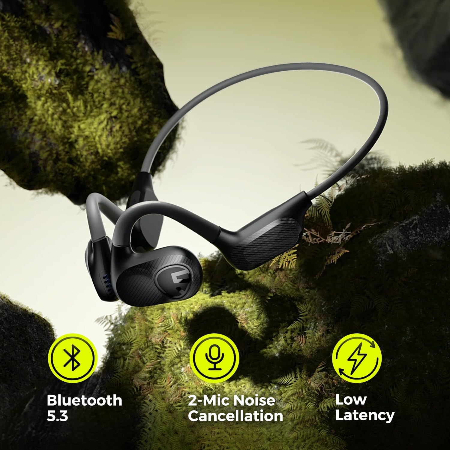  SoundPEATS RunFree Lite 2 Bluetooth Air Conduction Sport Headphones 