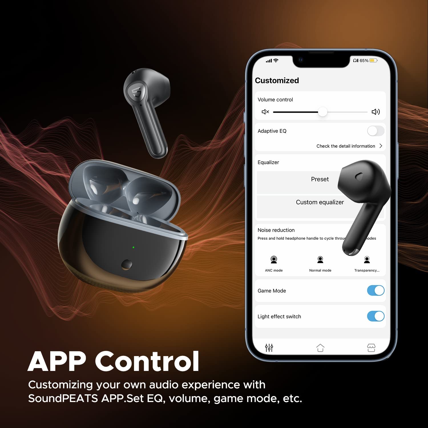  SoundPEATS Air3 Deluxe HS Wireless Earbuds 