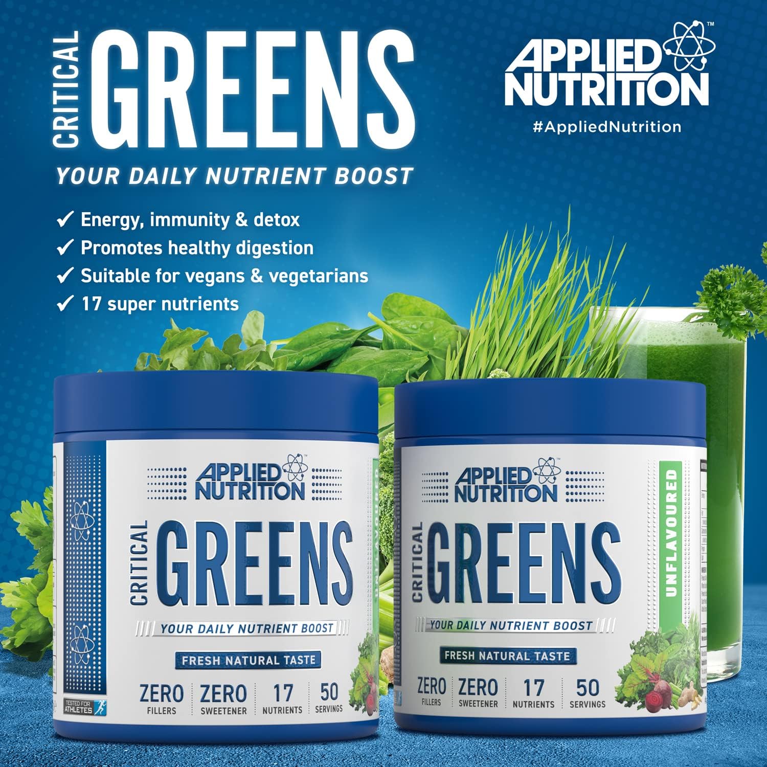  ابلايد نيوترشن كريتيكال جرين - Applied Nutrition Critical Greens 