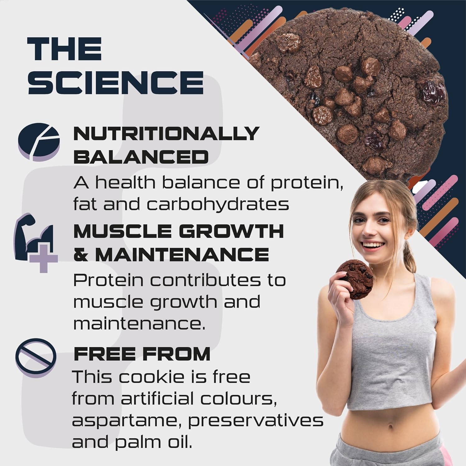  SCI-MX - High Protein Cookie (Box Of 12) 
