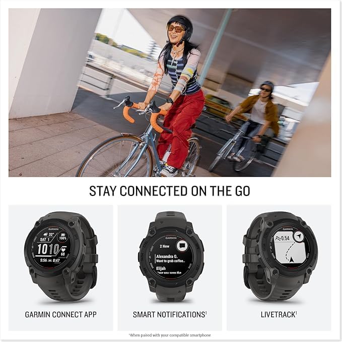 ساعة جارمن الرياضية موديل انستنكت اي (Garmin Instinct E)
