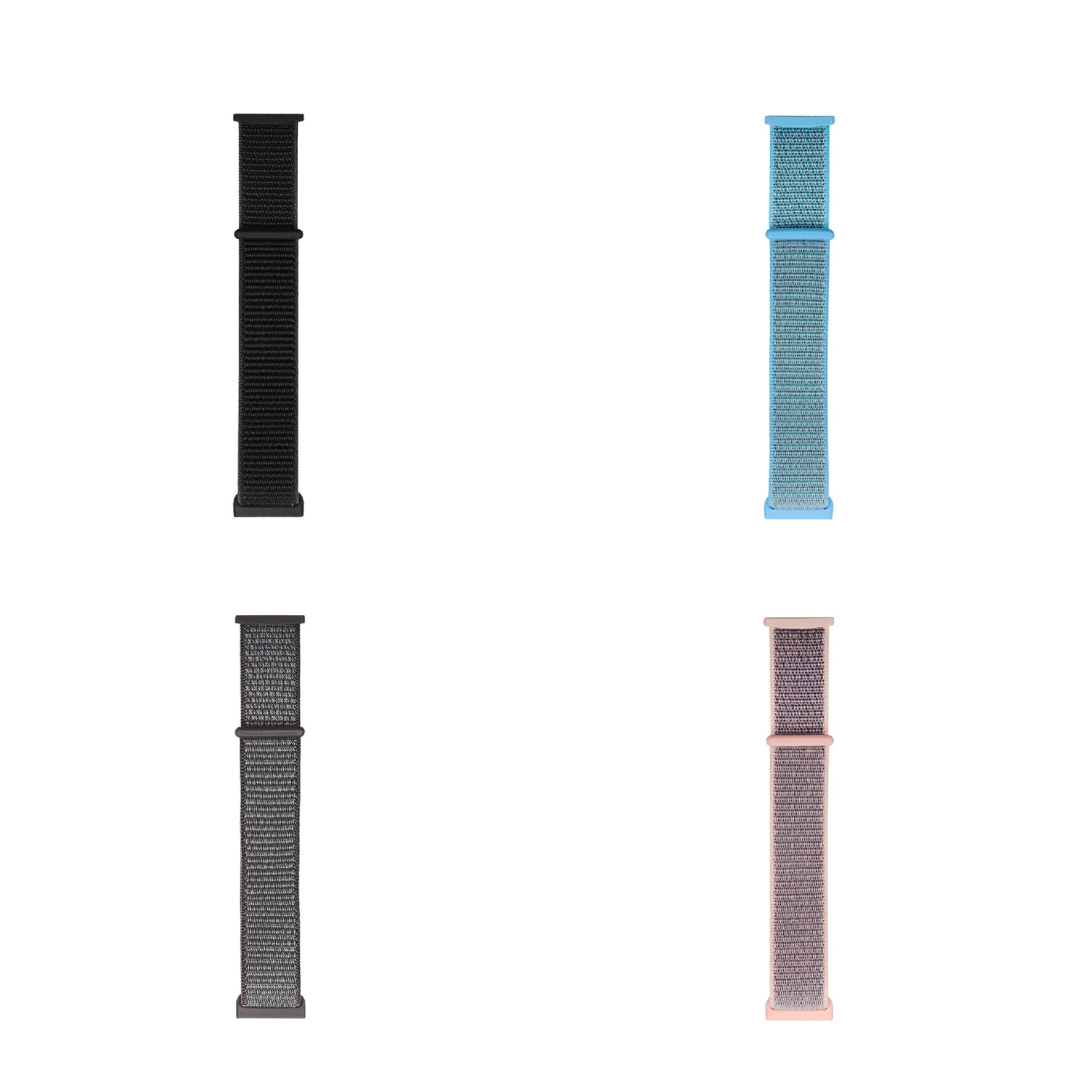  سوار تبديل النايلون لساعة فيتبيت فيرسا 3 و سينس-Nylon  Band for Fitbit 