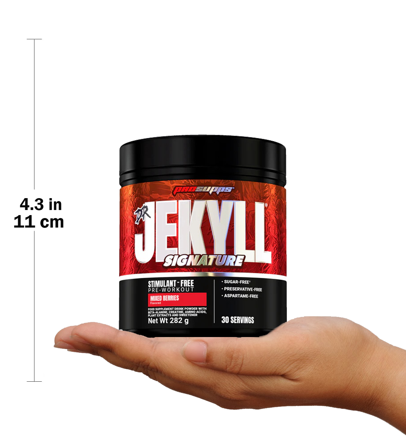  برو سبس - دكتور جيكل سيجنتشر قبل التمرين (282 جم) - ProSupps - r. Jekyll Signature Pre Workout 