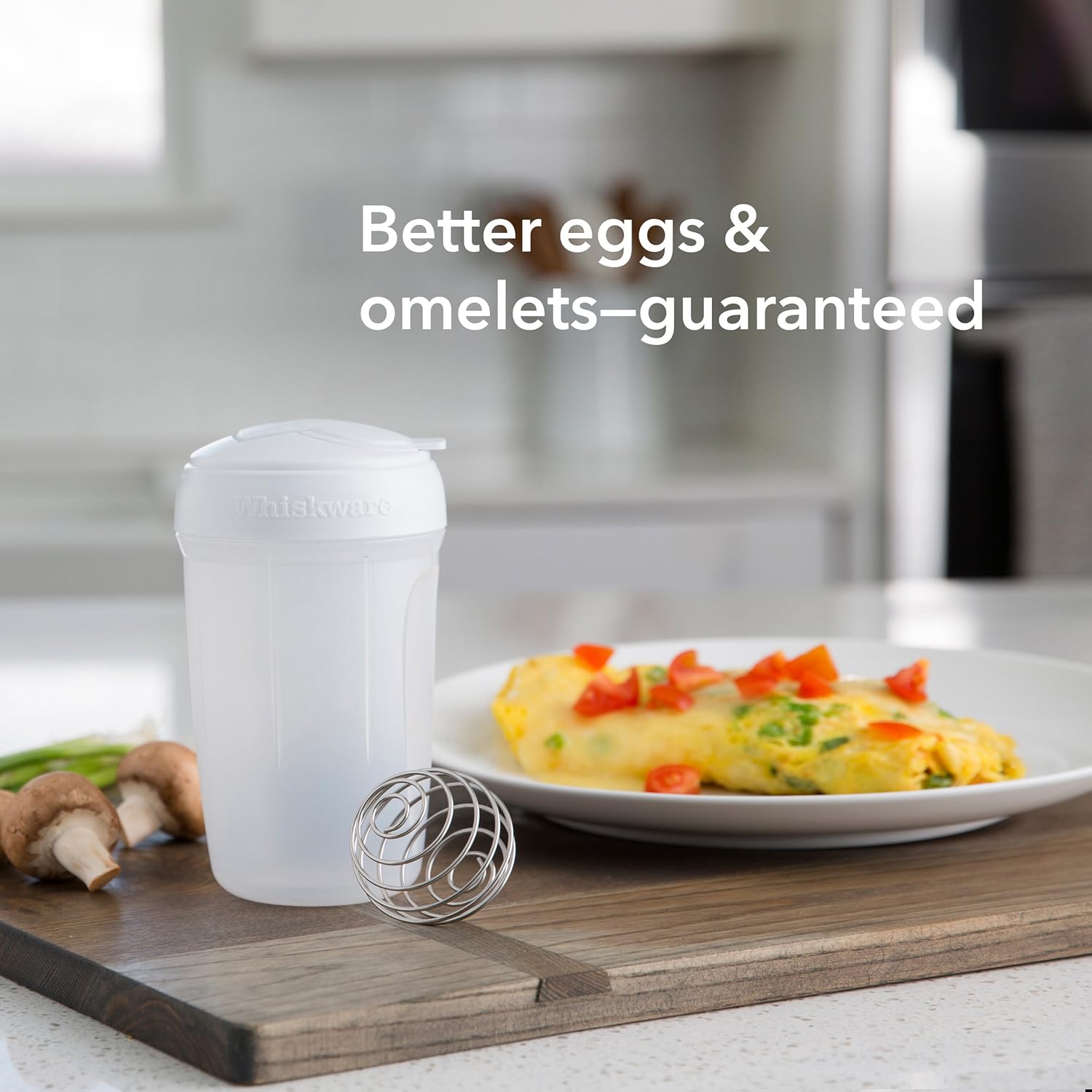  بلندر بوتل - ويسكوير خلاط بيض يدوي (591 مل) - BlenderBottle Whiskware Egg Mixer 