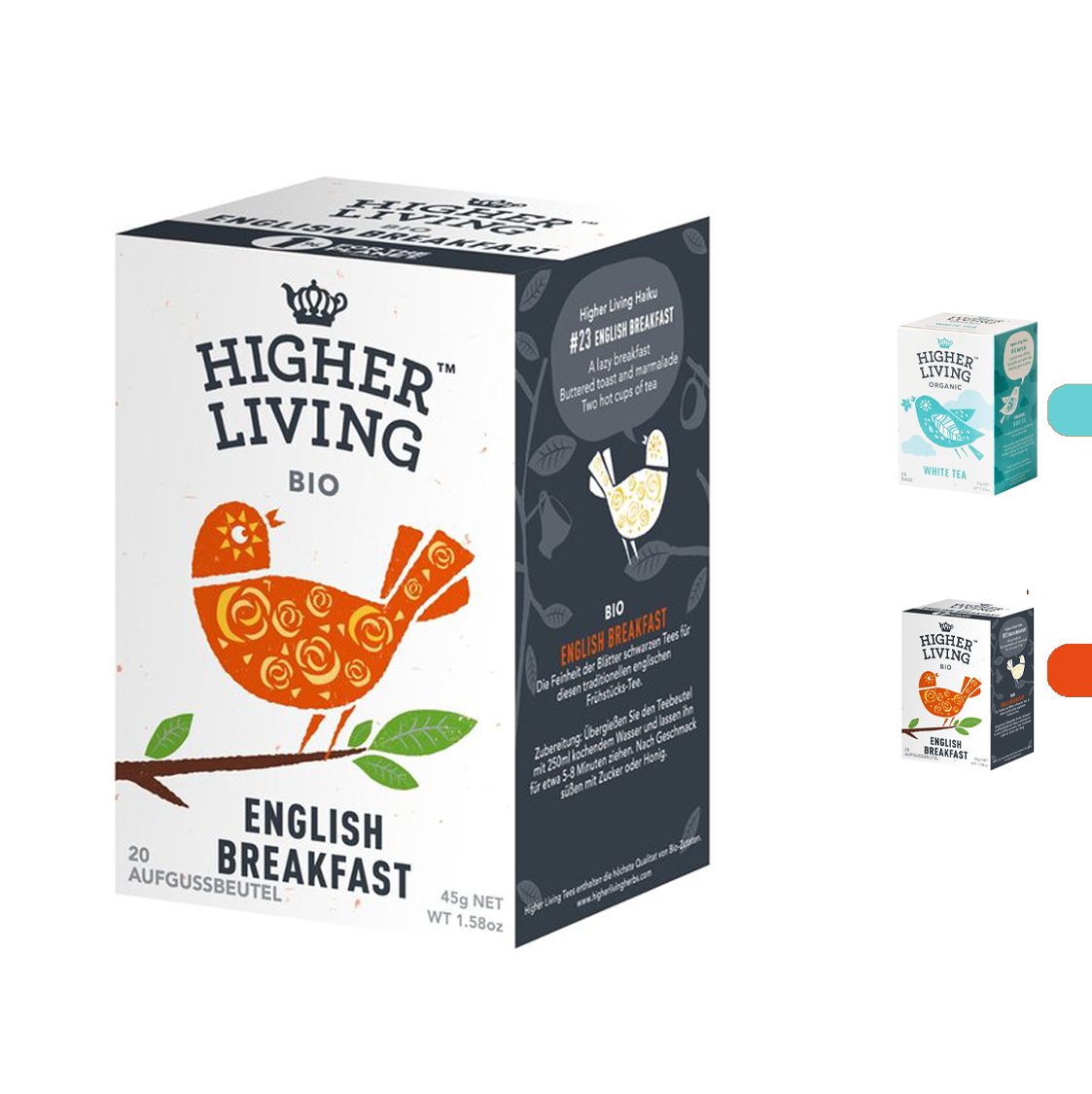  Higher Living - Organic Tea (20 Bags) 