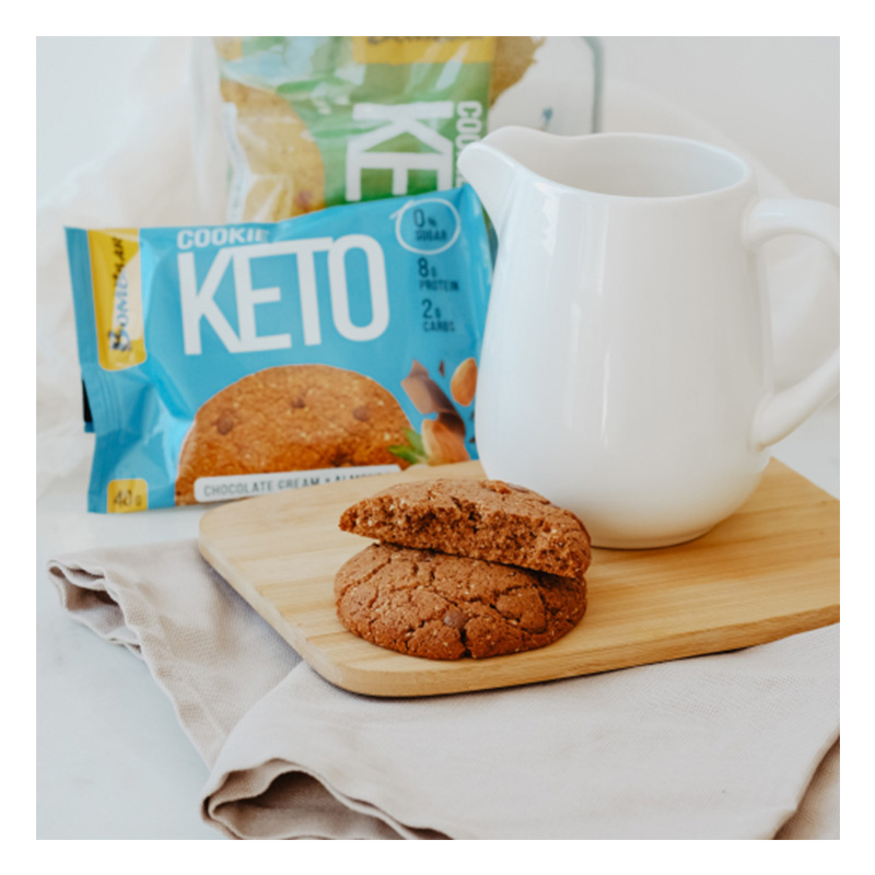  بومب بار - كوكيز كيتو (12 حبة) - BombBar - Keto Cookies 