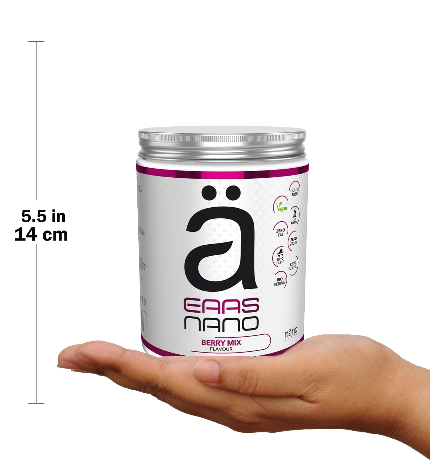  نانو سبس -  الاحماض الامينية الاساسية (420 جم) - Nano Supps EAA Essential Amino Acid 