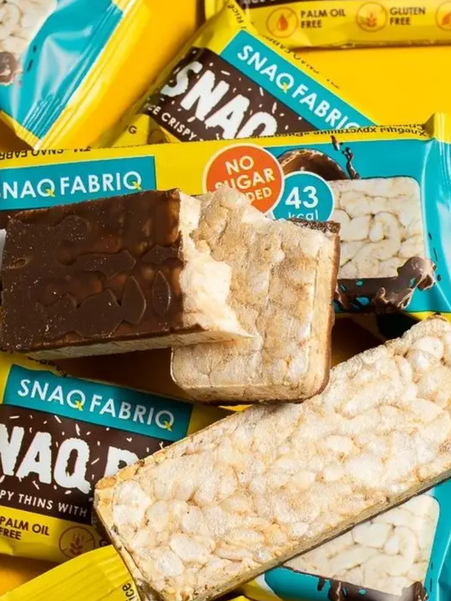  سناك فابريك - سناك أرز كرسبي (12 حبة) - SNAQ FABRIQ Snaq Rice Crispy 