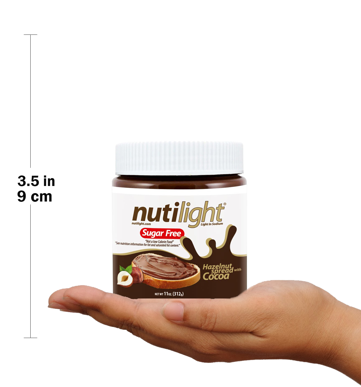  Nutilight - Hazelnut Chocolate Spread (312g) 