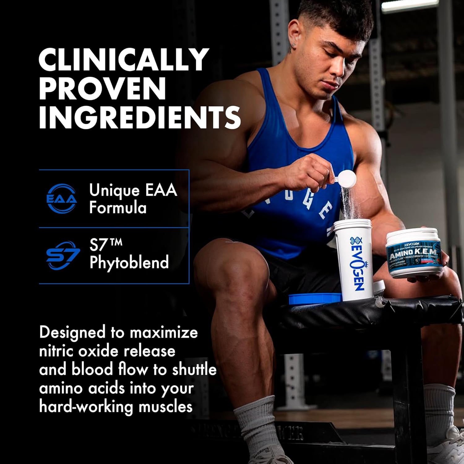  Evogen - Amino K.E.M. Essential Amino Acid (480g) 