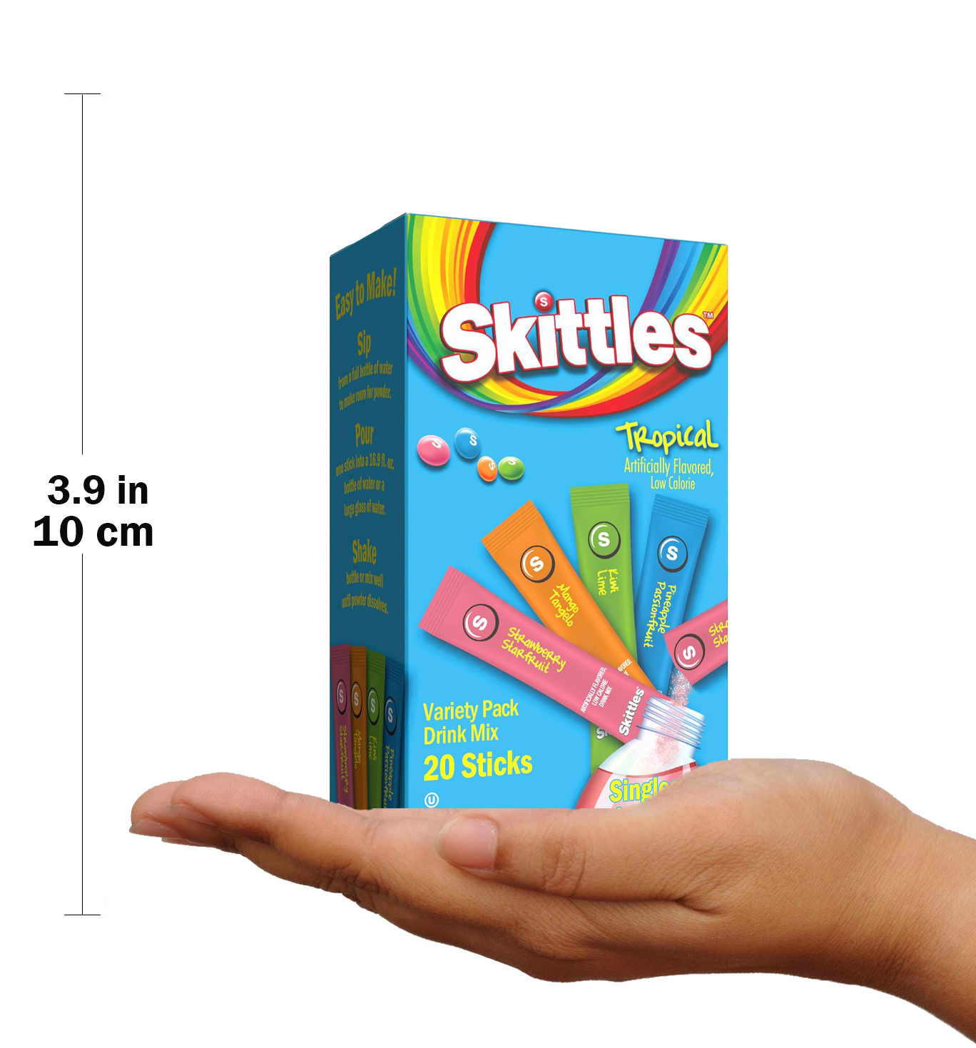  Skittles - Singles to Go Drink Mix (20 sticks) 