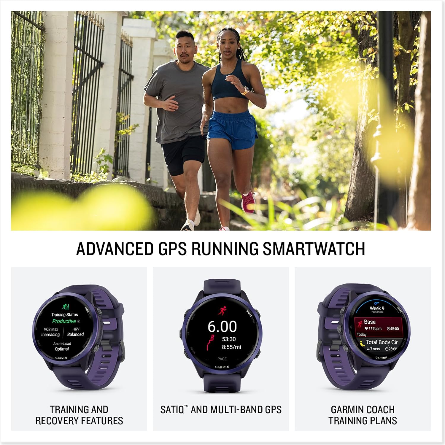  Garmin - Forerunner 570 Running and Triathlon Smartwatch 