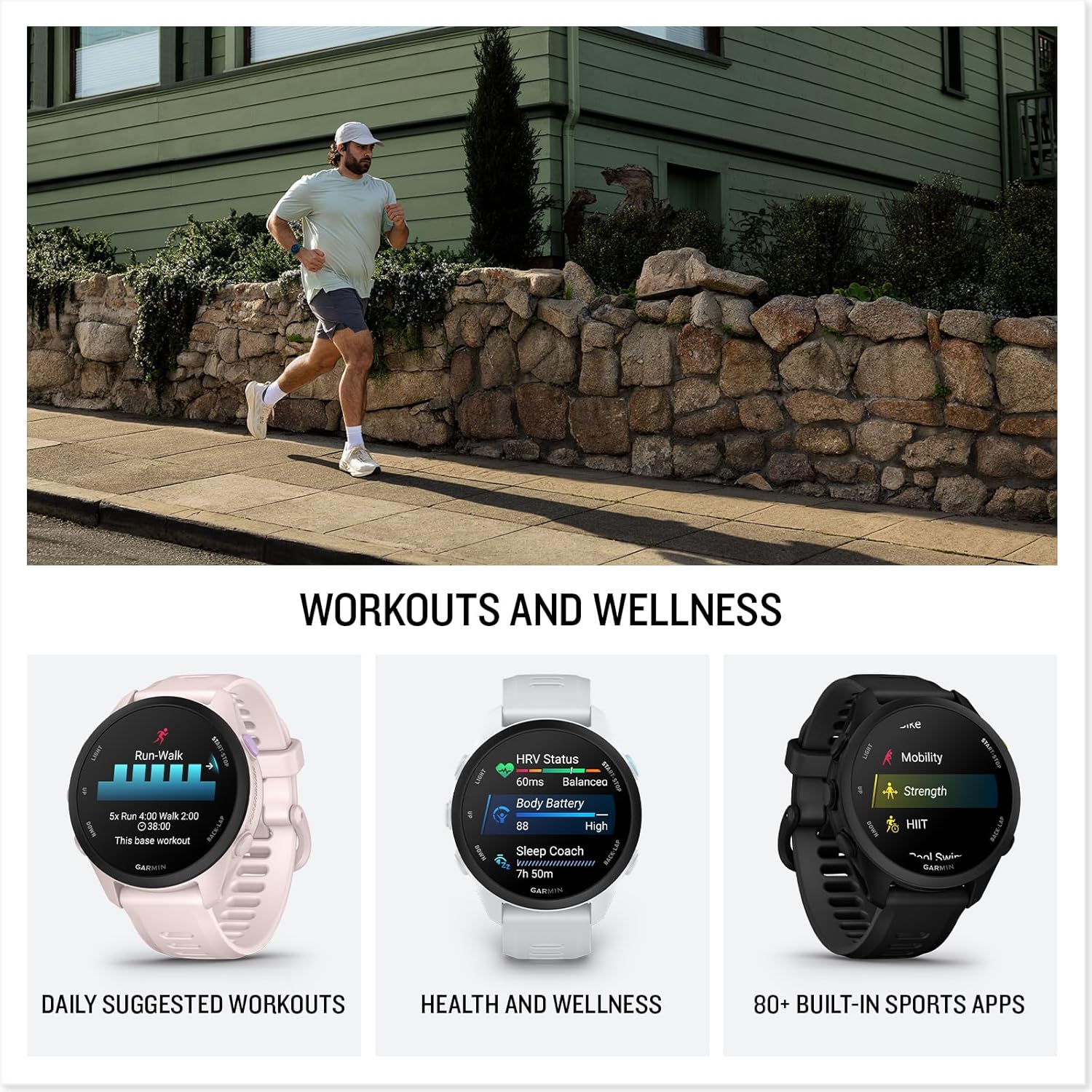  ساعة جارمن الذكية موديل فوريرنر 70 (Garmin Forerunner 70) 