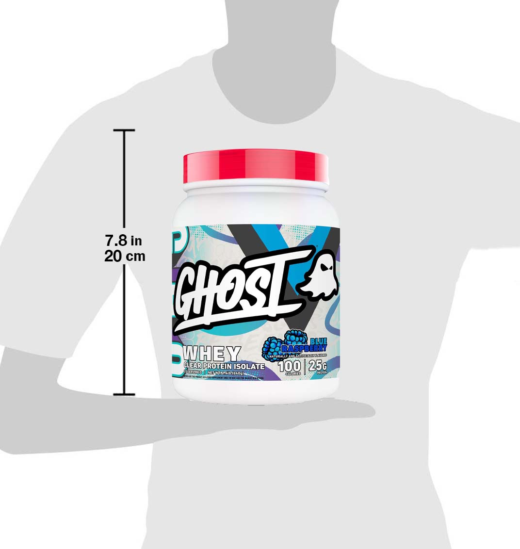  Ghost Clear Whey Isolate Protein Powder 