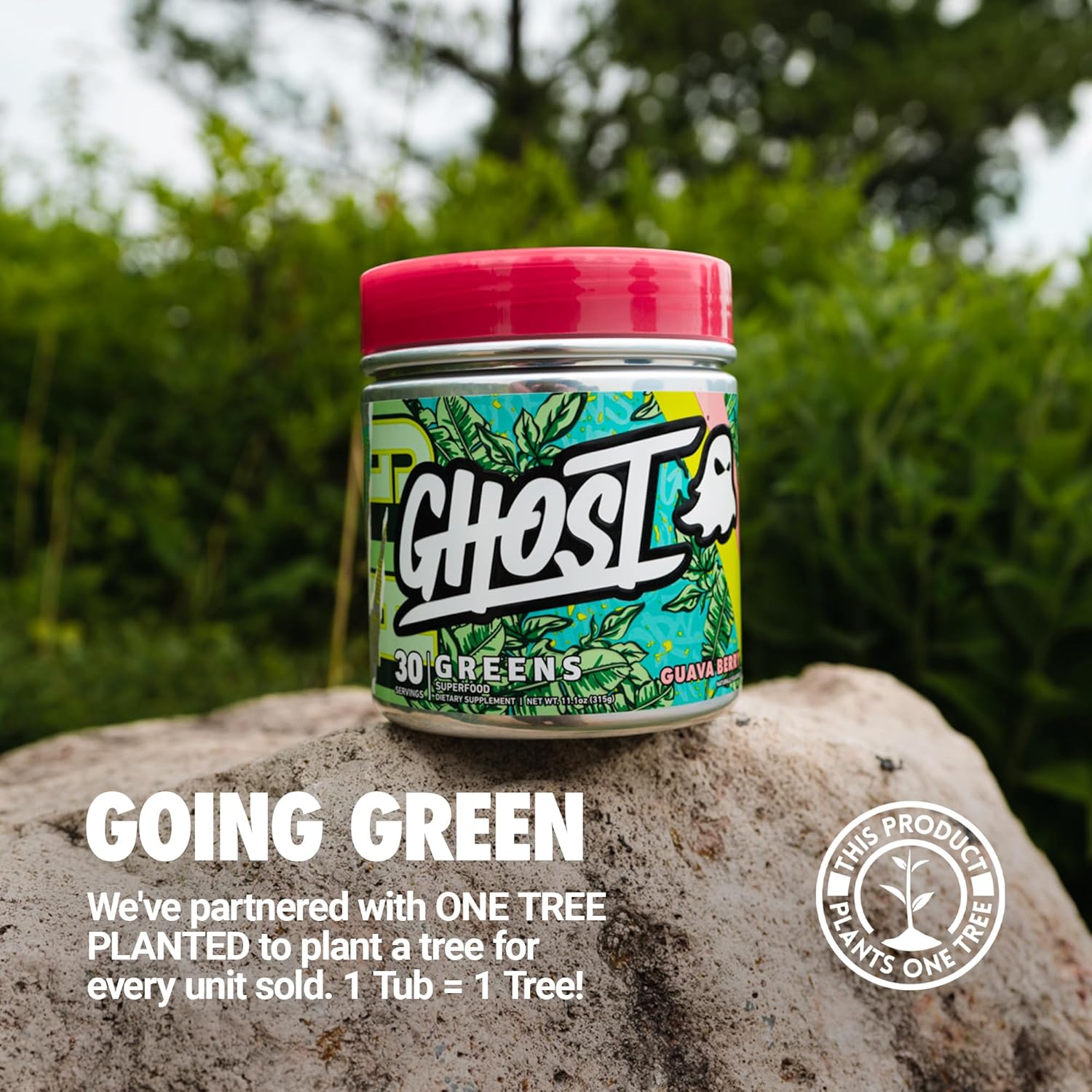  جوست - جرينز سوبر فود (30 حصة) - Ghost Greens Superfood Powder 