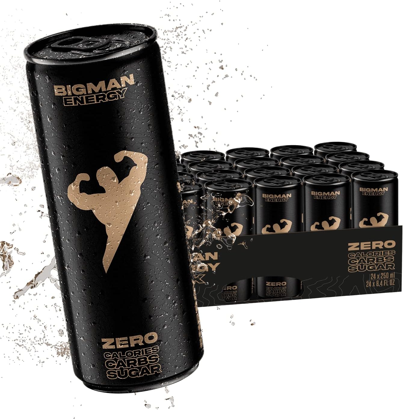  Bigman - Energy Drink Zero (Pack of 24) 