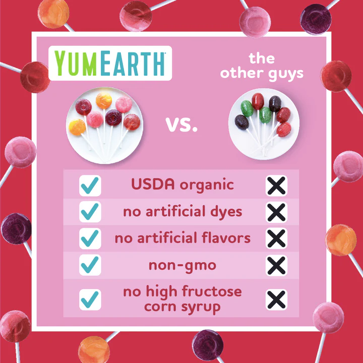  Yum Earth - Organic Fruit Pops 