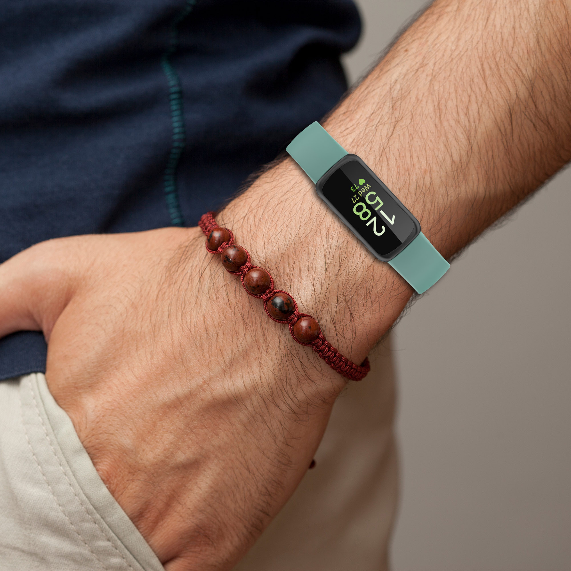  Classic Silicone Band For Fitbit inspire 3 Teal 